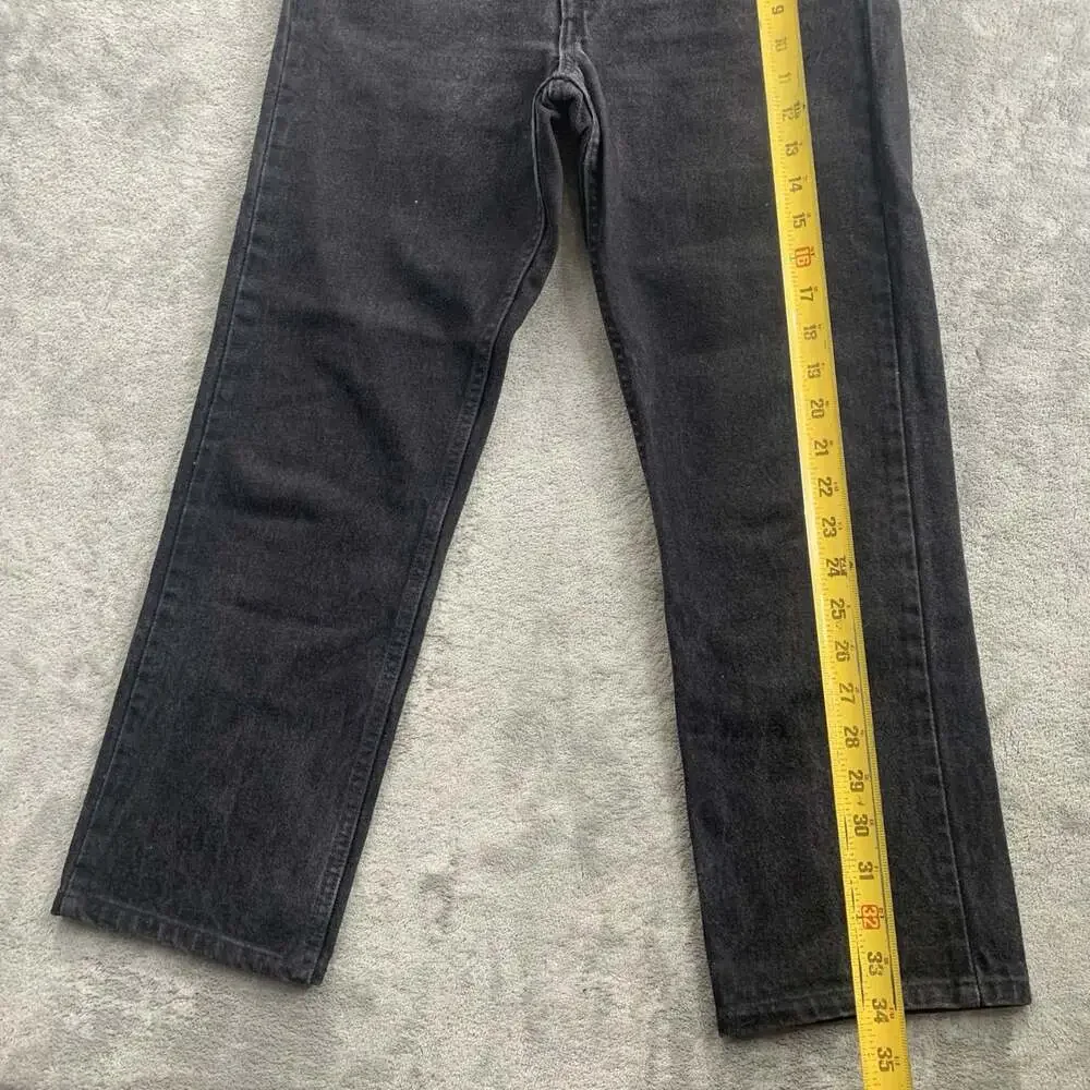 Vintage Levi’s Orange Tab 505 Jeans Mens 29x26 Black Reg Fit Straight Leg Mexico